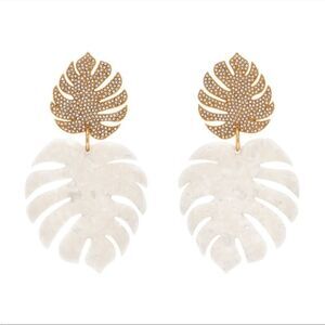 India Hicks Palm Earrings